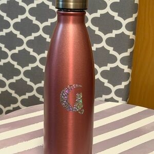 Metallic Pink Water Bottle